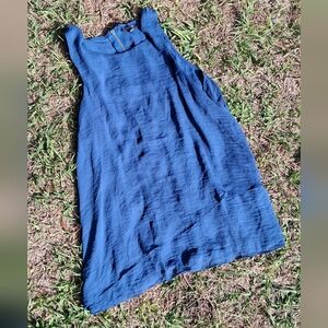 a.n.a Royal Blue Textured Racerback Tank